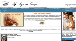 Desktop Screenshot of eyeonsoaps.com